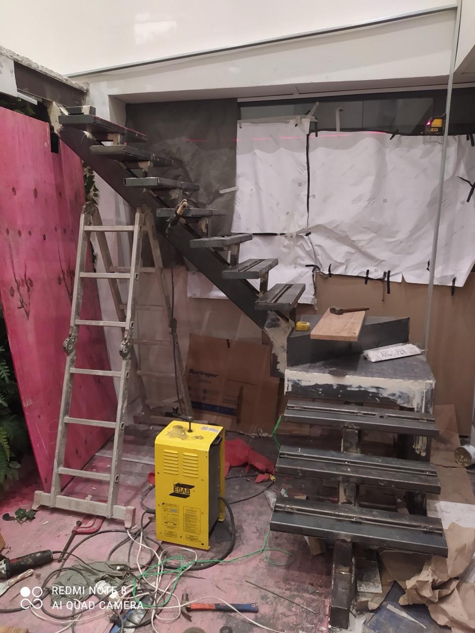 Corrimão inox sob medida